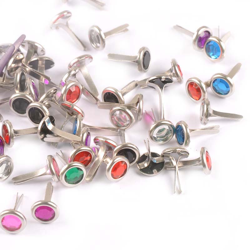 50 個 8.5X15mm ミックスラインストーンブラッドス - Embellishments For Scrapbooking のレビューと価格